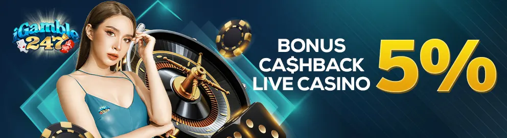 Bonus Cashback Live Casino